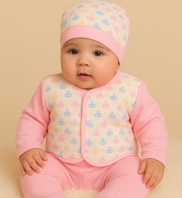 Newborn Baby FLEECE Suit (pack of 3)