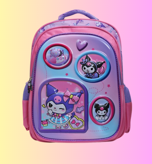 Kids Cartoon School Backpack
