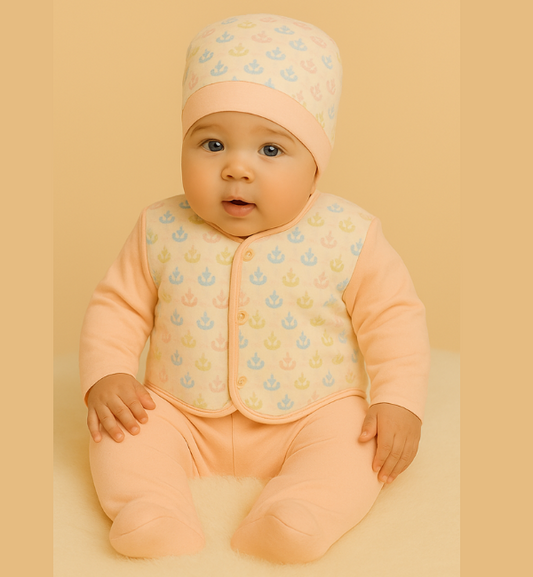 Newborn Baby FLEECE Suit (pack of 3)